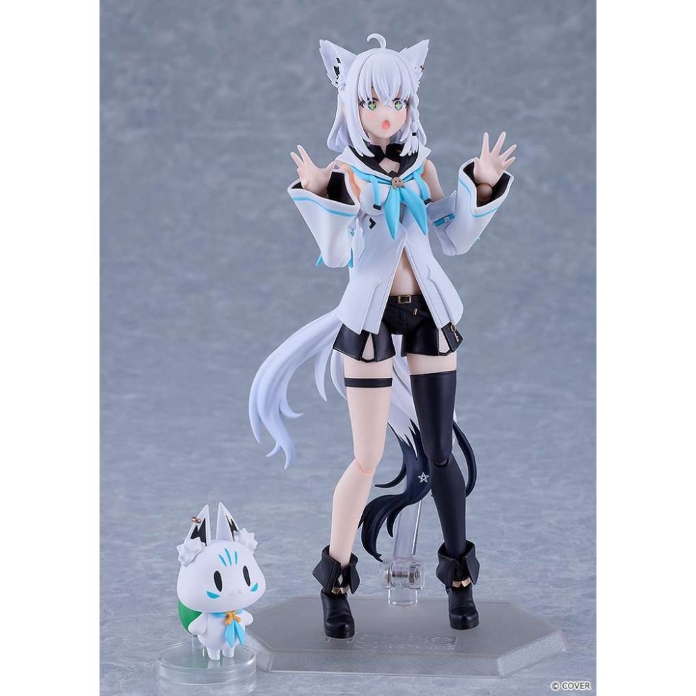 MAX FACTORY HOLOLIVE PRODUCTION SHIRAKAMI FUBUKI FIGMA SERIES PVC ACTION FIGURE