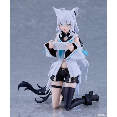 MAX FACTORY HOLOLIVE PRODUCTION SHIRAKAMI FUBUKI FIGMA SERIES PVC ACTION FIGURE