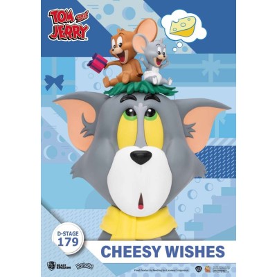 D-STAGE TOM AND JERRY CHEESY WISHES STATUA FIGURE DIORAMA BEAST KINGDOM