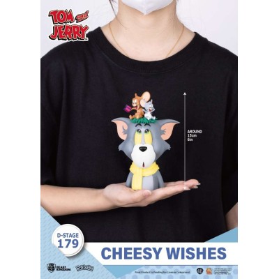 BEAST KINGDOM D-STAGE TOM AND JERRY CHEESY WISHES STATUE FIGURE DIORAMA