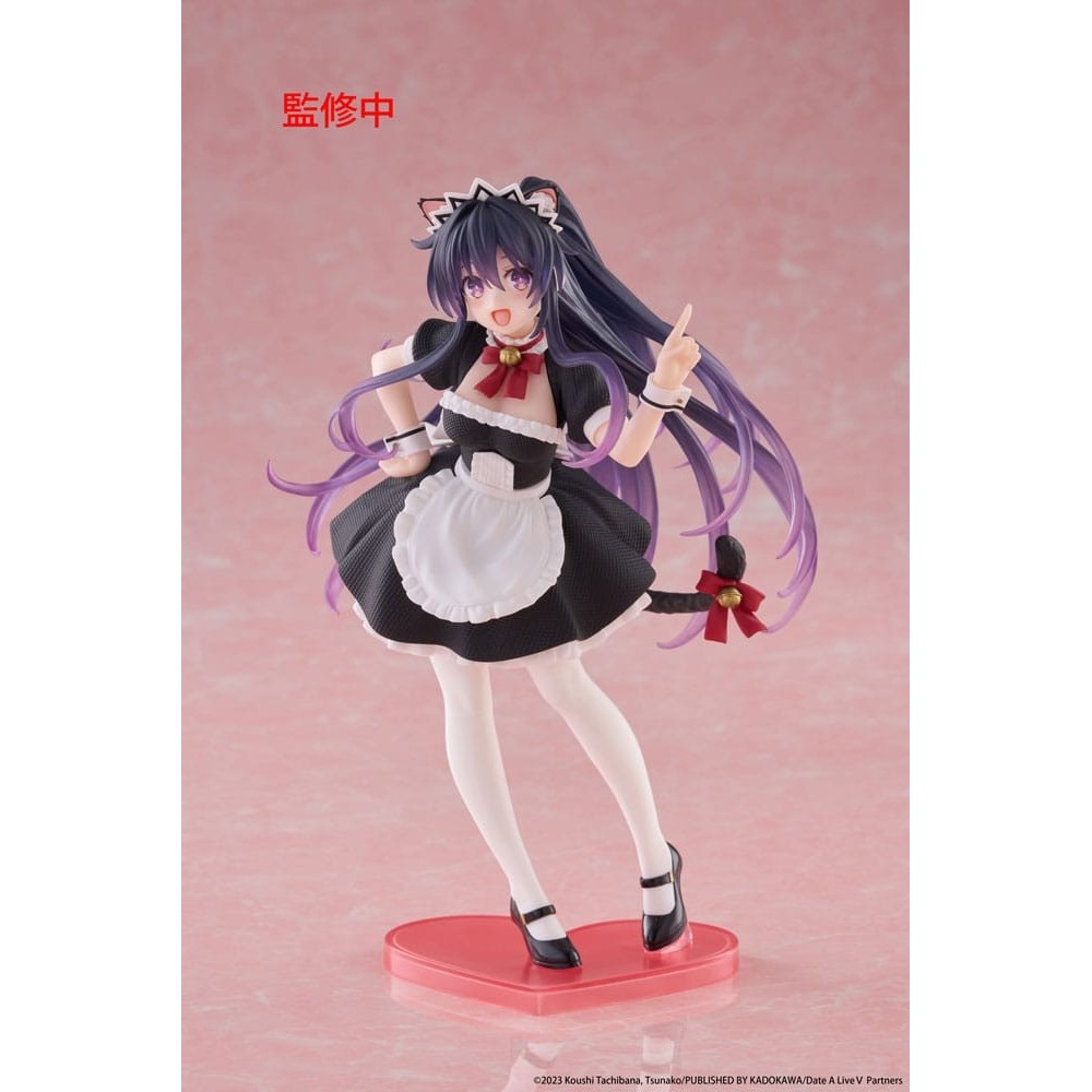 DATE A LIVE V DESKTOP CUTE TOHKA YATOGAMI CAT EAR MAID VER. STATUA FIGURE TAITO