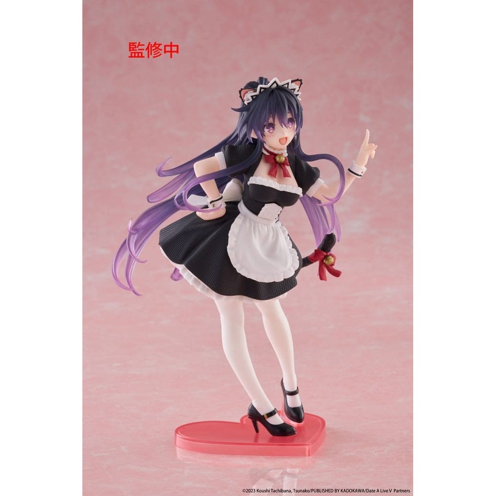 DATE A LIVE V DESKTOP CUTE TOHKA YATOGAMI CAT EAR MAID VER. STATUA FIGURE TAITO