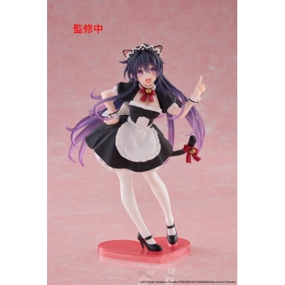 TAITO DATE A LIVE V DESKTOP CUTE TOHKA YATOGAMI CAT EAR MAID VER. STATUE