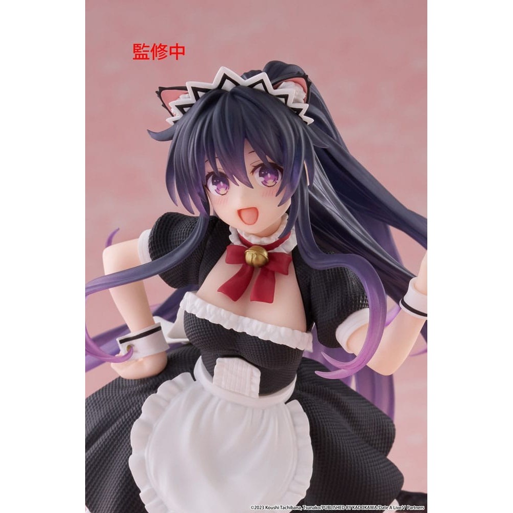 DATE A LIVE V DESKTOP CUTE TOHKA YATOGAMI CAT EAR MAID VER. STATUA FIGURE TAITO