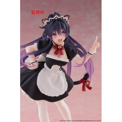 TAITO DATE A LIVE V DESKTOP CUTE TOHKA YATOGAMI CAT EAR MAID VER. STATUE