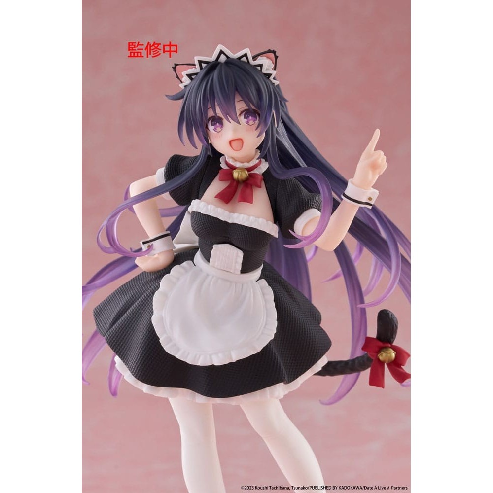 DATE A LIVE V DESKTOP CUTE TOHKA YATOGAMI CAT EAR MAID VER. STATUA FIGURE TAITO