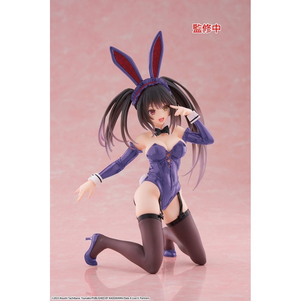 TAITO DATE A LIVE V DESKTOP CUTE KURUMI TOKISAKI BUNNY VER RENEWAL STATUE FIGURE