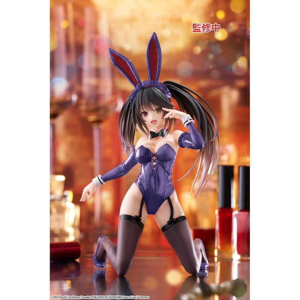 TAITO DATE A LIVE V DESKTOP CUTE KURUMI TOKISAKI BUNNY VER RENEWAL STATUE FIGURE
