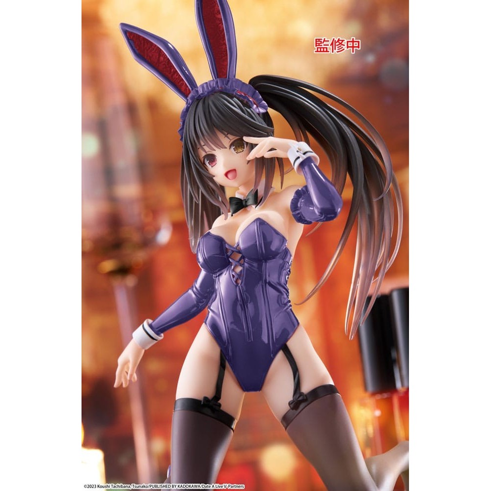 TAITO DATE A LIVE V DESKTOP CUTE KURUMI TOKISAKI BUNNY VER RENEWAL STATUE FIGURE