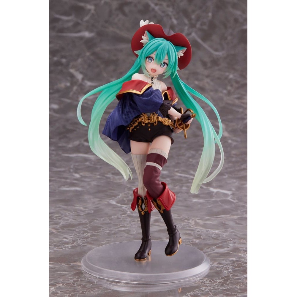TAITO HATSUNE MIKU WONDERLAND PUSS IN BOOTS VER. FIGURE STATUE