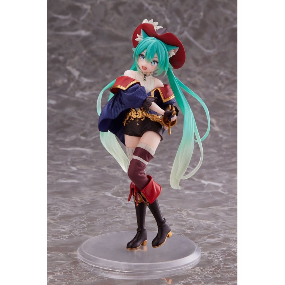 TAITO HATSUNE MIKU WONDERLAND PUSS IN BOOTS VER. FIGURE STATUE