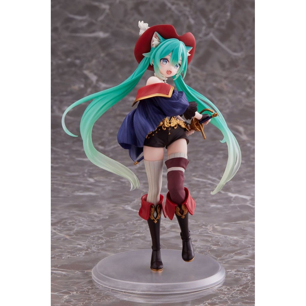 HATSUNE MIKU WONDERLAND PUSS IN BOOTS VER. FIGURE STATUA TAITO