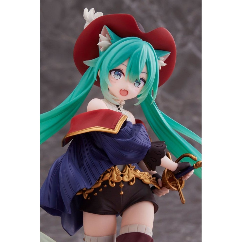 TAITO HATSUNE MIKU WONDERLAND PUSS IN BOOTS VER. FIGURE STATUE