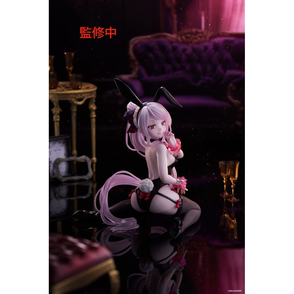 TAITO OVERLORD SHALLTEAR BUNNY VER. DESKTOP CUTE PVC STATUE FIGURE
