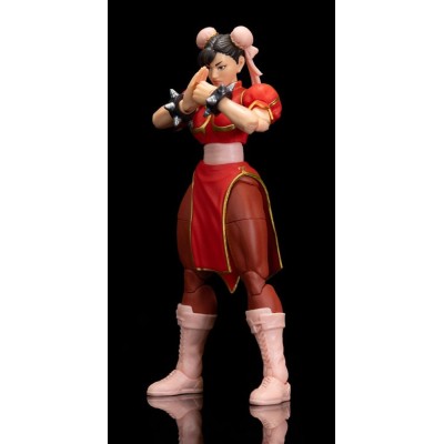ULTRA STREET FIGHTER II CHUN-LI PLAYER 2 RED VER. ACTION FIGURE JADA TOYS