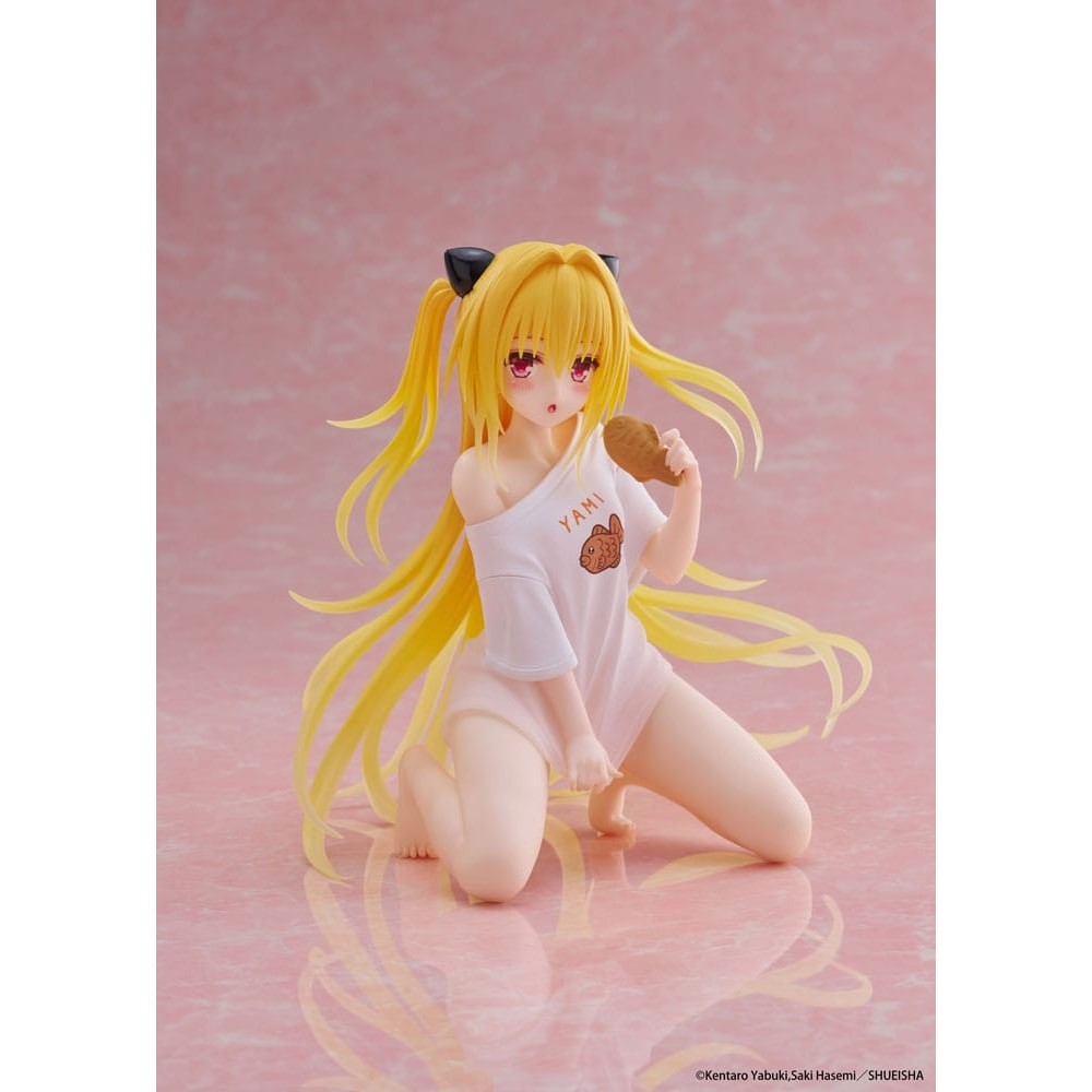 TO LOVE-RU DARKNESS GOLDEN DARKNESS ROOMWEAR VER. DESKTOP CUTE STATUA FIGURE TAITO