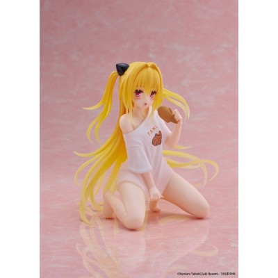 TAITO TO LOVE-RU DARKNESS GOLDEN DARKNESS ROOMWEAR VER. DESKTOP CUTE PVC STATUE FIGURE