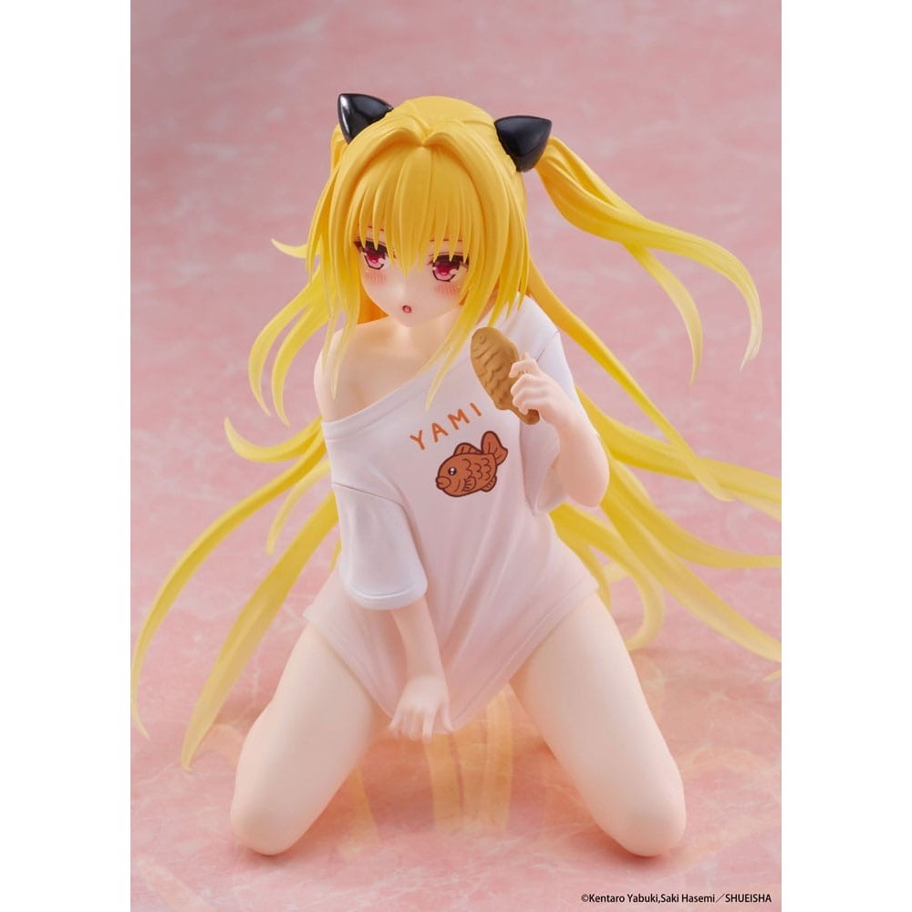 TO LOVE-RU DARKNESS GOLDEN DARKNESS ROOMWEAR VER. DESKTOP CUTE STATUA FIGURE TAITO