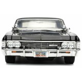 SUPERNATURAL DEAN WINCHESTER AND 1967 CHEVY IMPALA DIE CAST 1/24 MODEL CAR JADA TOYS