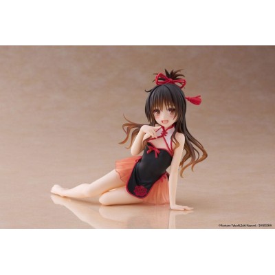 TAITO TO LOVE-RU DARKNESS MIKAN YUKI CHINESE DRESS VER. DESKTOP CUTE PVC STATUE FIGURE