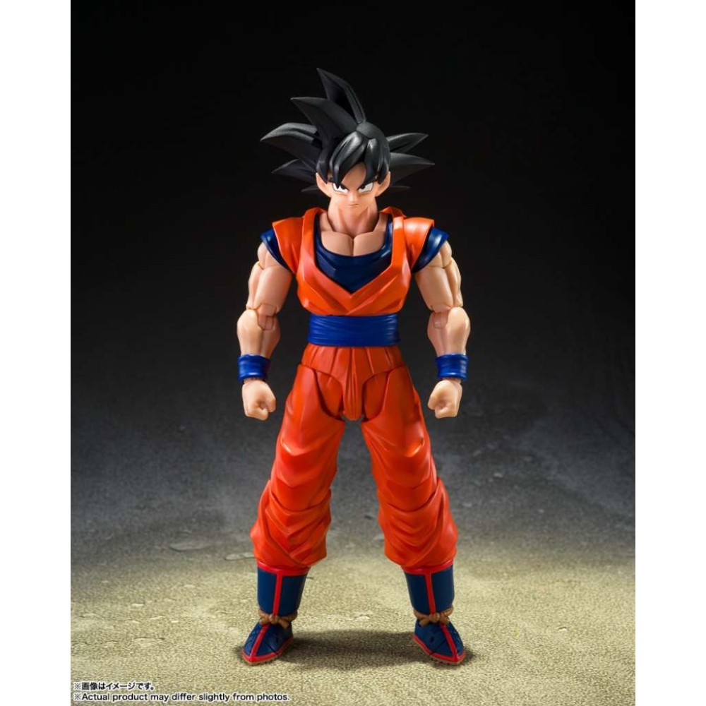 DRAGON BALL Z SON GOKU KIND HEARTED SAIYAN S.H. FIGUARTS ACTION FIGURE BANDAI