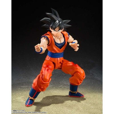 BANDAI DRAGON BALL Z SON GOKU KIND HEARTED SAIYAN VERSION S.H. FIGUARTS PVC ACTION FIGURE