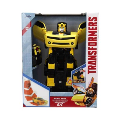 TRANSFORMERS BUMBLEBEE TRANSFORMING TO ROBOT MODEL REMOTE CONTROL JADA TOYS