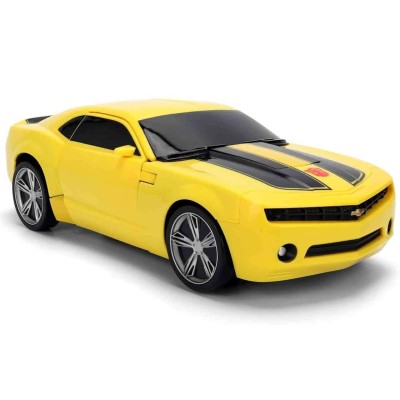 TRANSFORMERS BUMBLEBEE TRANSFORMING TO ROBOT MODEL REMOTE CONTROL JADA TOYS