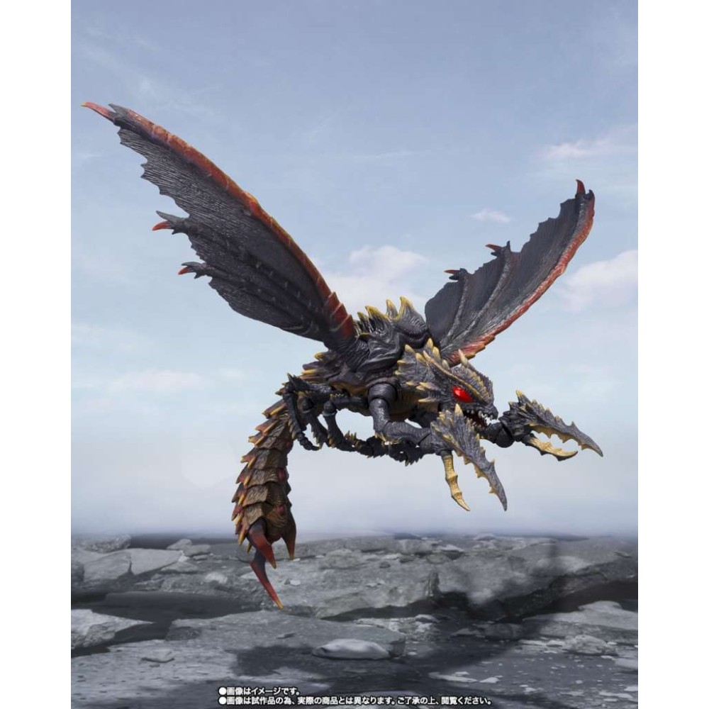 GODZILLA X MEGAGUIRUS EVOLUTION SET S.H. MONSTERARTS FIGUARTS ACTION FIGURE BANDAI