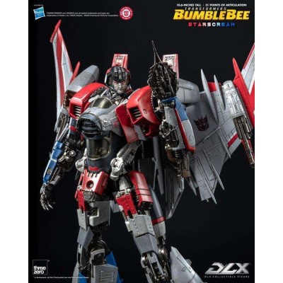 TRANSFORMERS BUMBLEBEE DLX STARSCREAM ACTION FIGURE THREEZERO