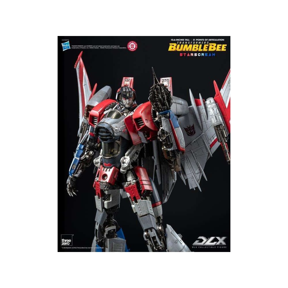 THREEZERO TRANSFORMERS BUMBLEBEE DLX SERIES STARSCREAM ACTION FIGURE