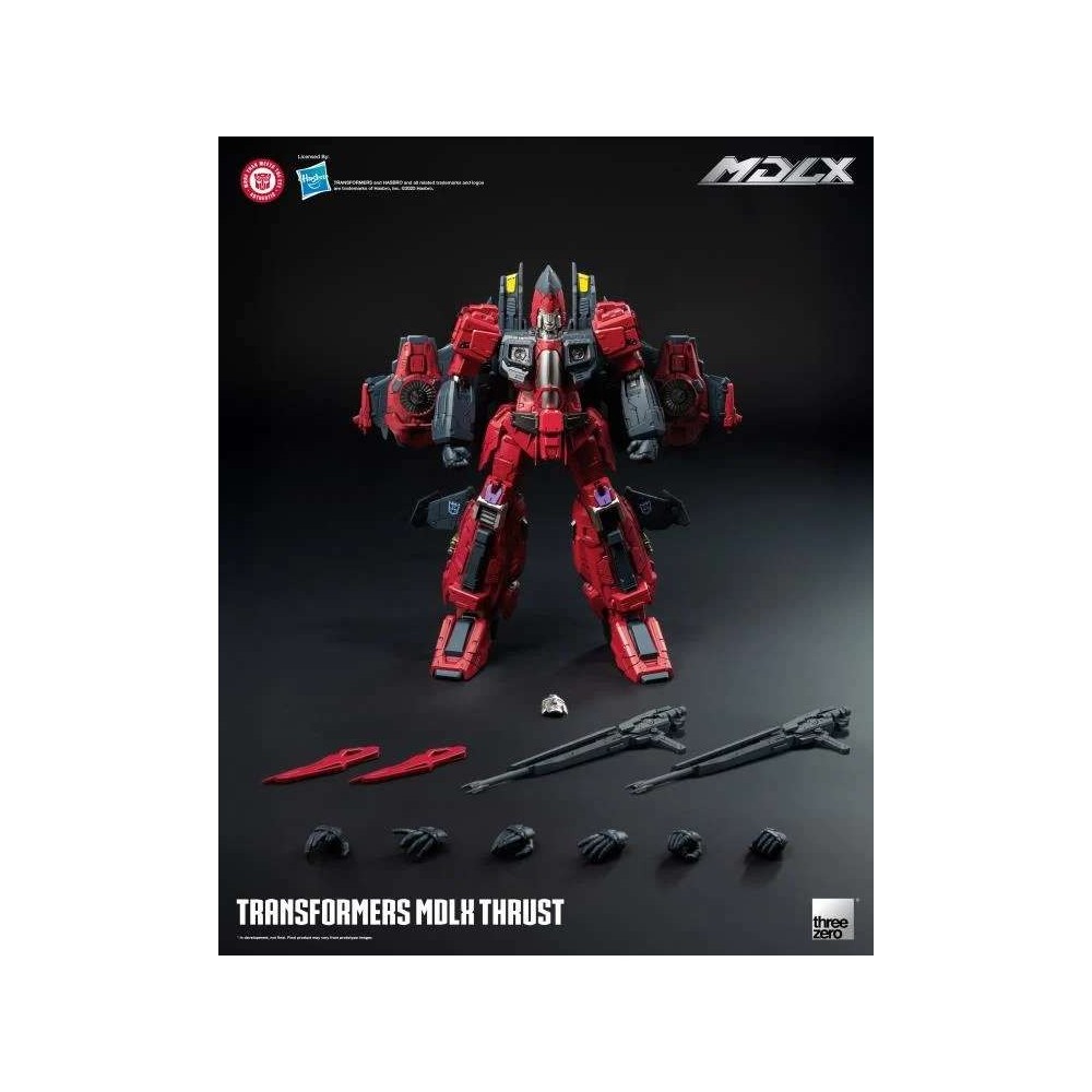 THREEZERO TRANSFORMERS MDLX THRUST 20CM ACTION FIGURE