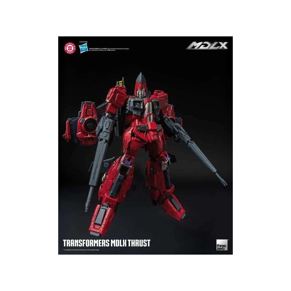 THREEZERO TRANSFORMERS MDLX THRUST 20CM ACTION FIGURE