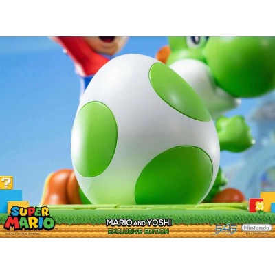 FIRST4FIGURES SUPERMARIO MARIO AND YOSHI EXCLUSIVE EDITION RESIN STATUE FIGURE