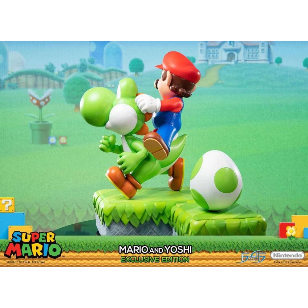 FIRST4FIGURES SUPERMARIO MARIO AND YOSHI EXCLUSIVE EDITION RESIN STATUE FIGURE