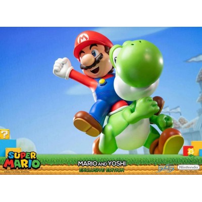 FIRST4FIGURES SUPERMARIO MARIO AND YOSHI EXCLUSIVE EDITION RESIN STATUE FIGURE