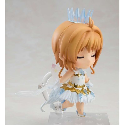 GOOD SMILE COMPANY CARDCAPTOR SAKURA CLEAR CARD SAKURA KINOMOTO NENDOROID SERIES PVC ACTION FIGURE