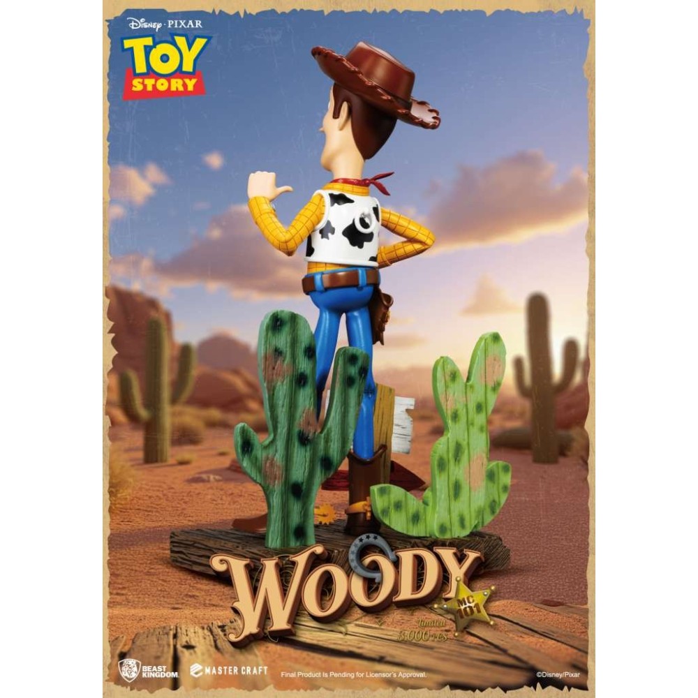 BEAST KINGDOM TOY STORY SHERIFF WOODY STATUE 45CM MASTERCRAFT FIGURE