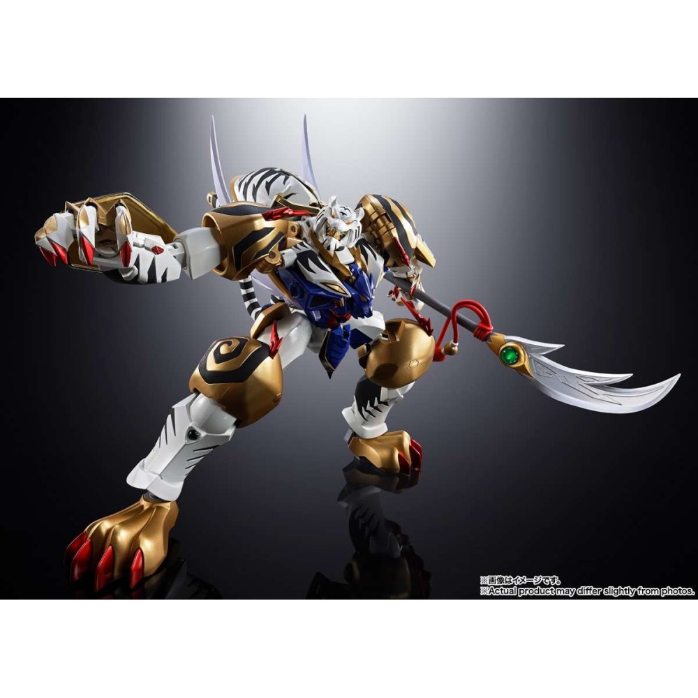 SOUL OF CHOGOKIN GX-119 SUPER ROBOT TAISEN DRAGON TIGER KING ACTION FIGURE BANDAI