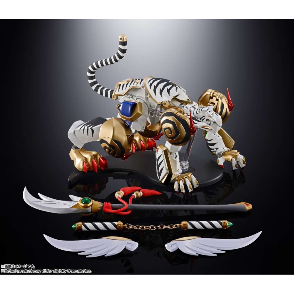 SOUL OF CHOGOKIN GX-119 SUPER ROBOT TAISEN DRAGON TIGER KING ACTION FIGURE BANDAI