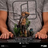 IRON STUDIOS STAR WARS CHEWBACCA AND TOKKAT ART SCALE 1/10 RESIN STATUE FIGURE