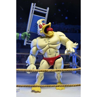 TEENAGE MUTANT NINJA TURTLES ARCHIE COMICS STUMP WRESTLING ACE DUCK ACTION FIGURE NECA