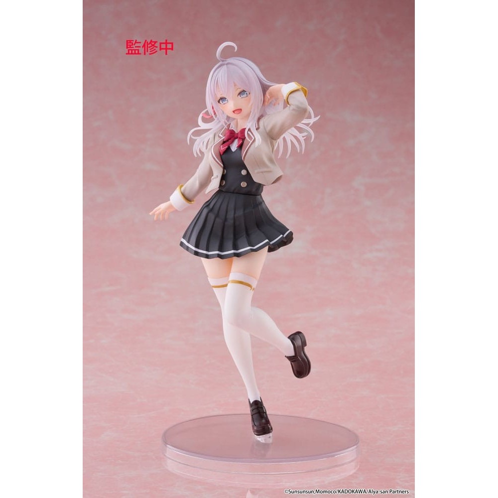ALYA SOMETIMES HIDES HER FEELINGS IN RUSSIAN COREFUL ALYA SCHOOL UNIFORM FIGURE STATUA TAITO