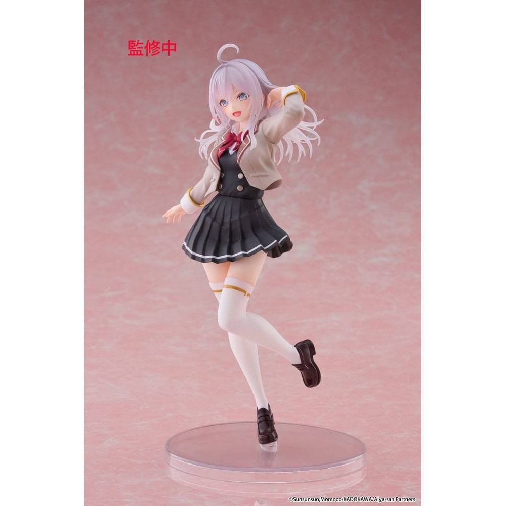 ALYA SOMETIMES HIDES HER FEELINGS IN RUSSIAN COREFUL ALYA SCHOOL UNIFORM FIGURE STATUA TAITO