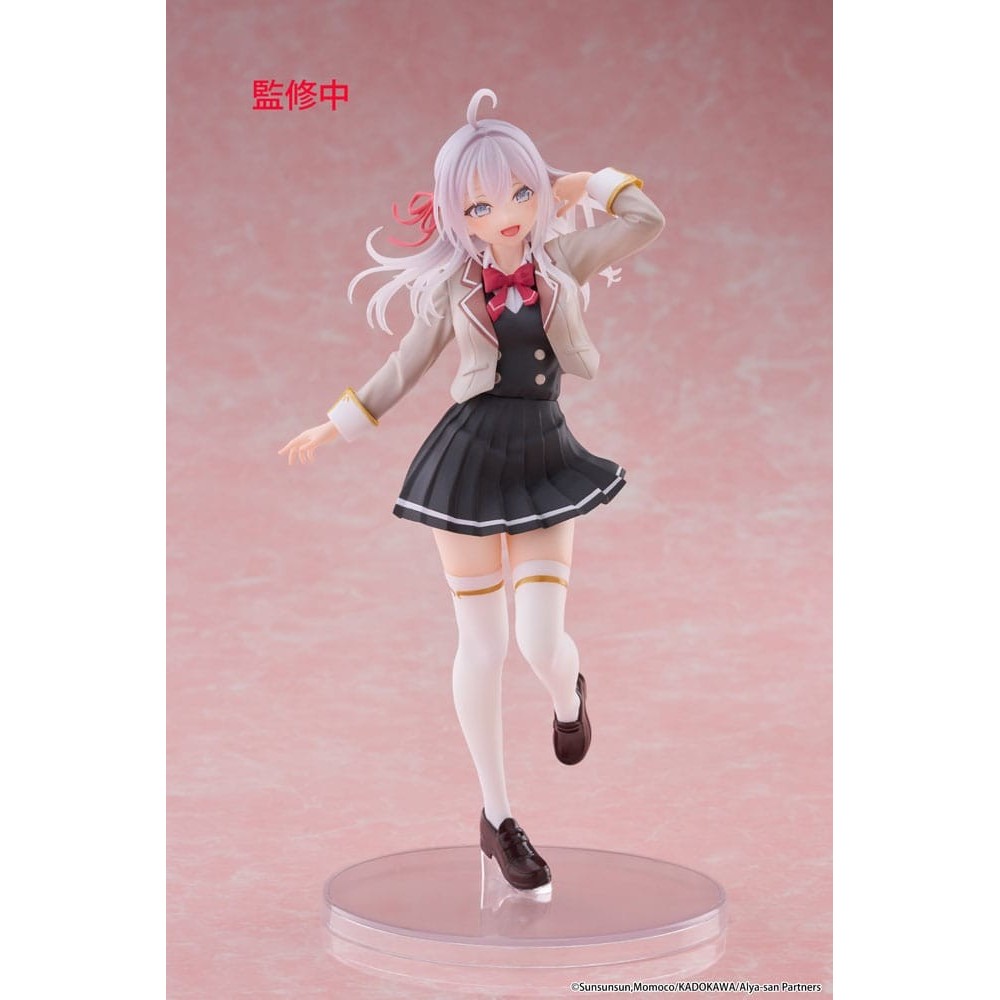 TAITO ALYA SOMETIMES HIDES HER FEELINGS IN RUSSIAN COREFUL ALYA SCHOOL UNIFORM PVC FIGURE STATUE