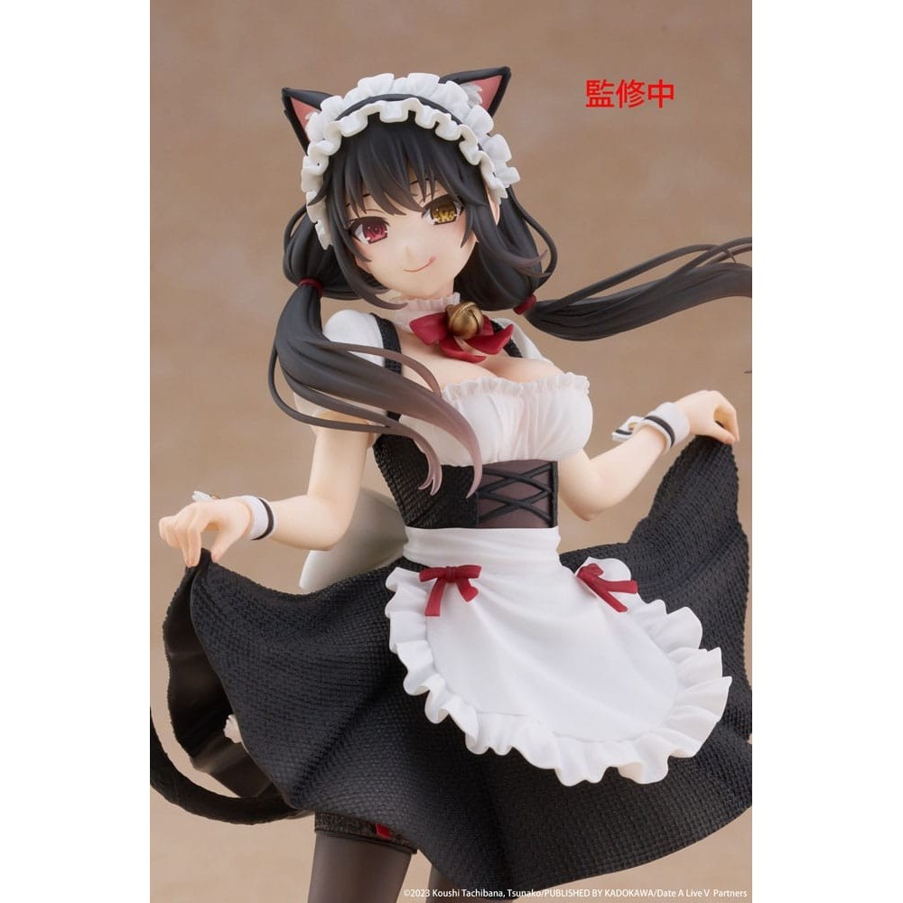 DATE A LIVE V COREFUL KURUMI TOKISAKI CAT EAR MAID VER. STATUA FIGURE TAITO