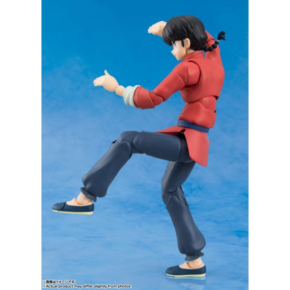 BANDAI RANMA 1/2 RANMA SAOTOME MALE S.H. FIGUARTS PVC ACTION FIGURE
