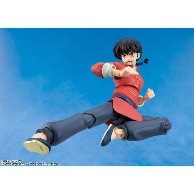 BANDAI RANMA 1/2 RANMA SAOTOME MALE S.H. FIGUARTS PVC ACTION FIGURE