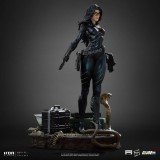 G.I. JOE BARONESS ART SCALE 1/10 STATUA FIGURE IRON STUDIOS