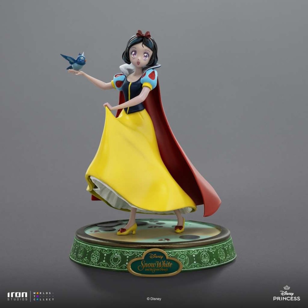 IRON STUDIOS DISNEY'S ANIME PRINCESS SNOW WHITE PVC STATUE FIGURE